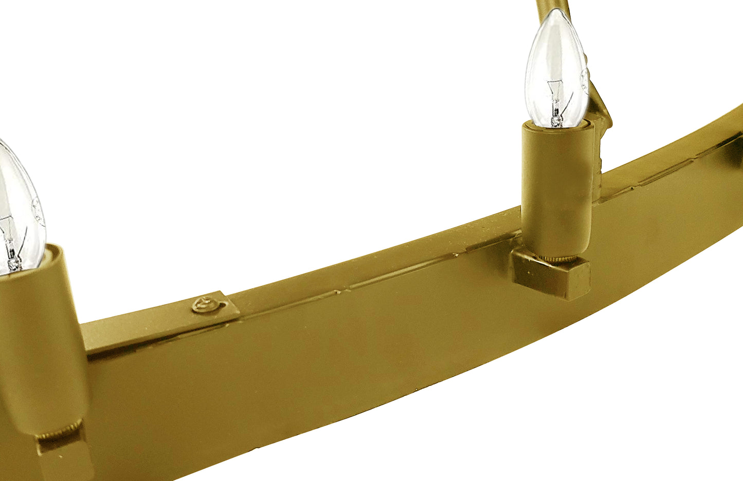 Vintage Elegance Wrought Iron Castile Two-Tier Chandelier (W 63" H 60") in Brushed Brass Finish - Ideal for Living Rooms, Dining Rooms, Foyers, Entryways, Family Rooms, and More