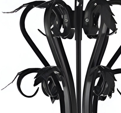 Rustic wrought iron chandelier Extra large wrought iron chandeliers Wrought Iron Chandelier H 30" W 26" 9 Lights