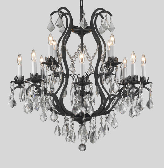 Black gothic chandelier huge large antique wrought iron pendant outdoor ceiling lamps hanging lights sconces lighting fixtures chandeliers for sale