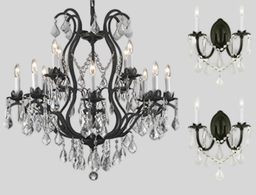 Wrought Iron Crystal Lighting Chandeliers&nbsp;