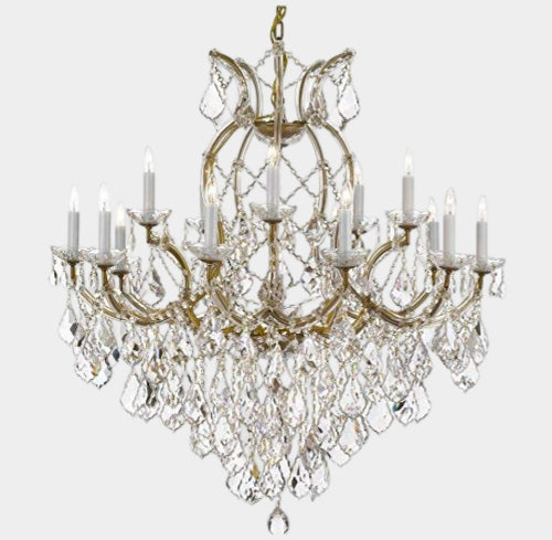 Maria Theresa Chandelier Crystal Lighting Chandeliers Lights Fixture Ceiling Lamp for Dining Room, Entryway, Living Room