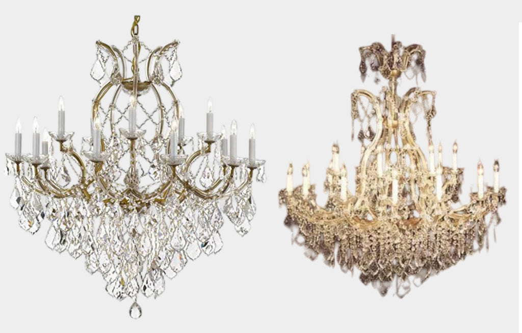 Maria Theresa Crystal Lighting Chandeliers Lights Fixture Ceiling Lamp