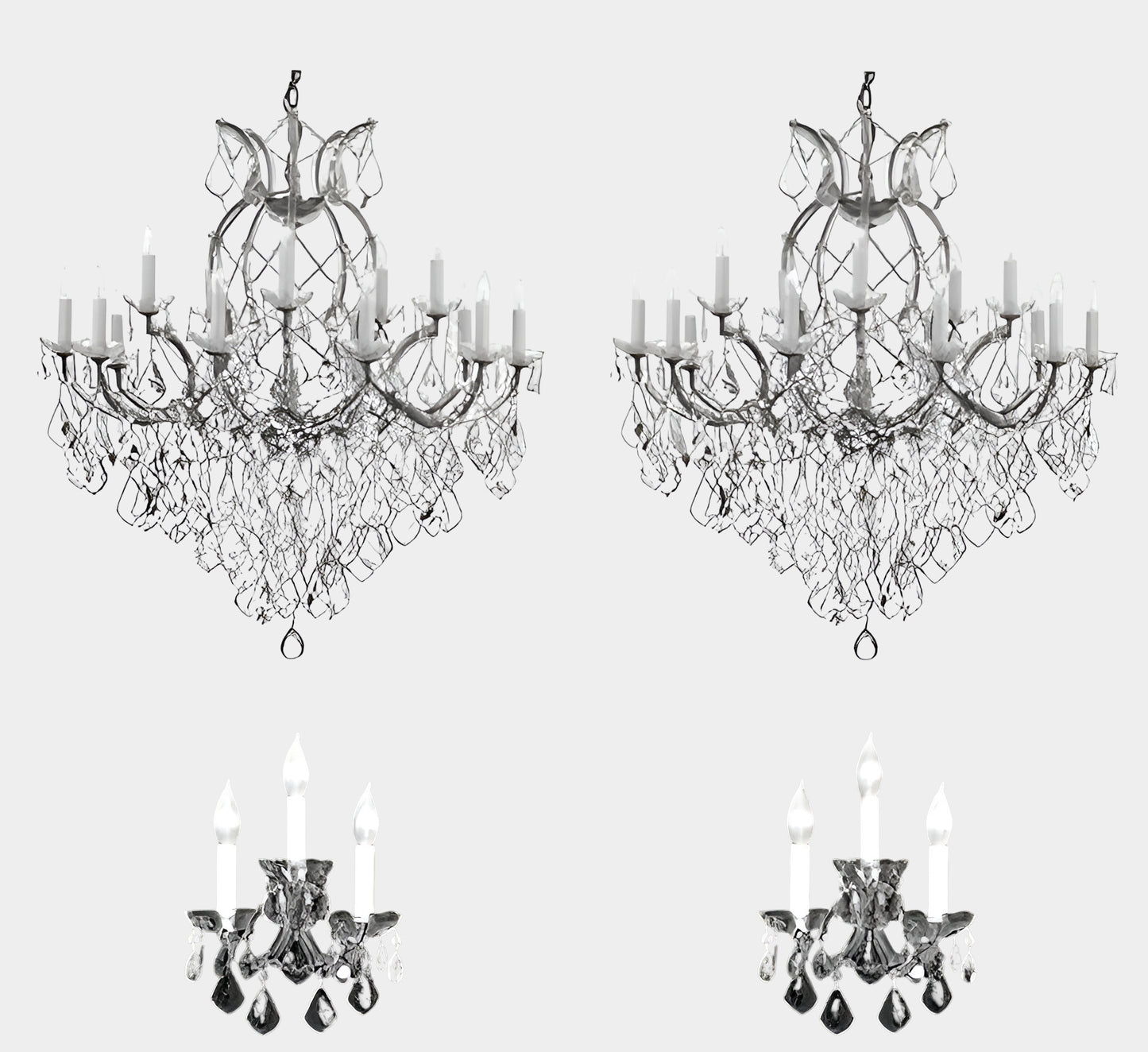 Maria Theresa Chandelier Crystal Lighting Wall Sconce