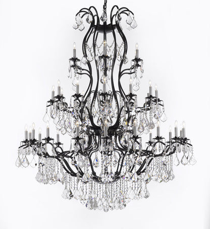 long chandelier for foyer